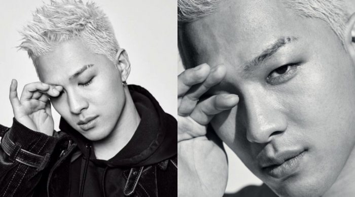 Тэян из BIGBANG принял участие в фотосессии для декабрьского выпуска "GQ Korea"
