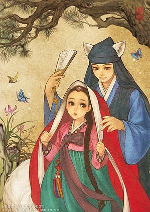 Волшебные иллюстрации корейской художницы к европейским сказкам