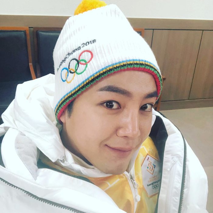 Чан Гын Сок принял участие в эстафете Олимпийского огня