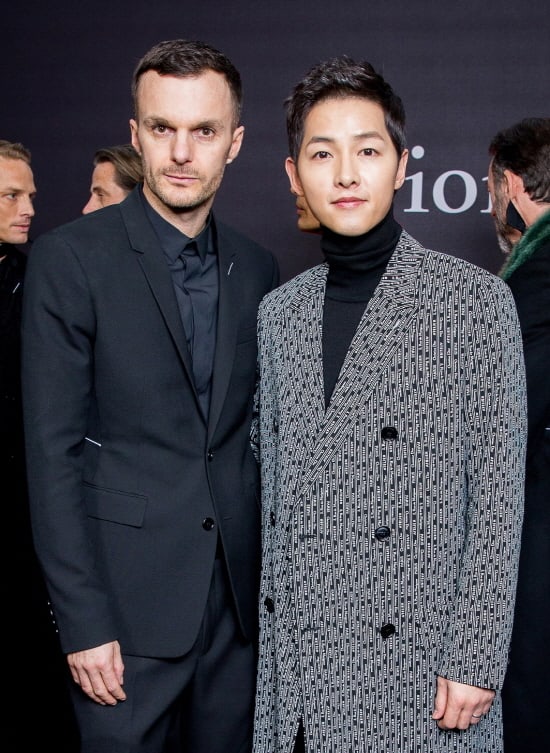 Сон Джун Ки посетил модный показ Dior Homme