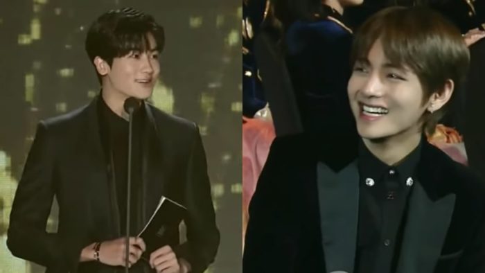 Пак Хён Шик выразил свою любовь Ви из BTS на "27th Seoul Music Awards"