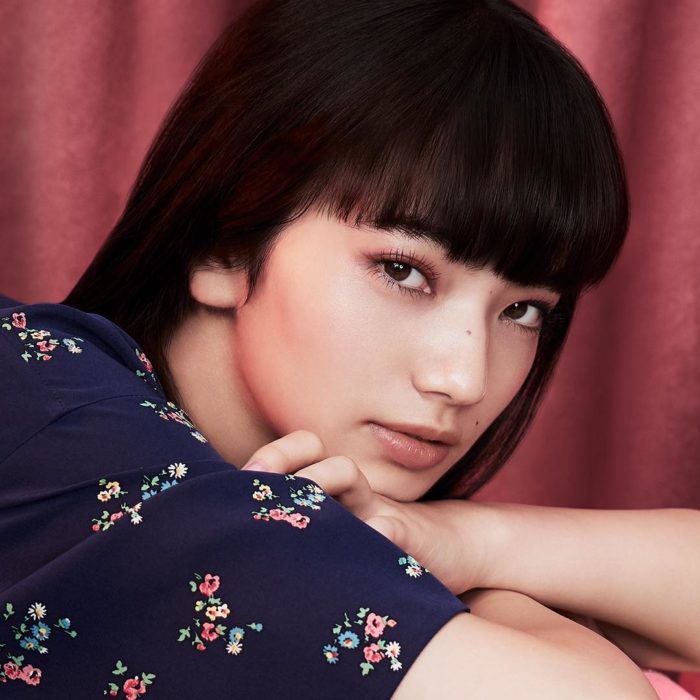 Комацу Нана в рекламе туши для ресниц от Shiseido