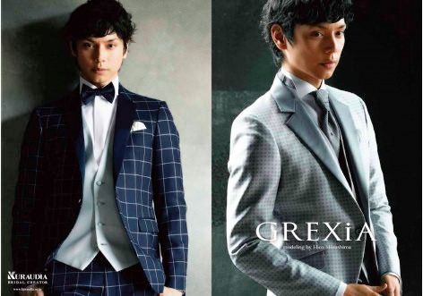 Мизушима Хиро стал моделью для смокингов марки «GREXiA»
