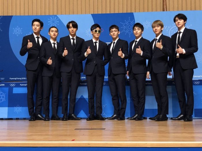 EXO делятся своими мыслями о выступлении на церемонии закрытия Зимних Олимпийских игр 2018