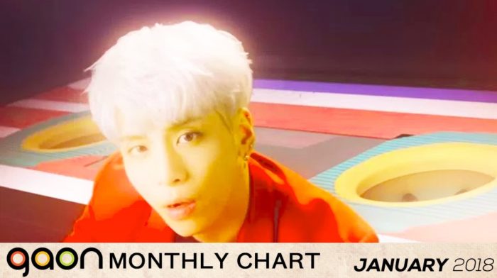 Рейтинг Gaon Chart за январь 2018 года
