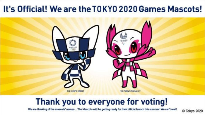 Обнародованы талисманы Летних Олимпийских игр в Токио 2020 года