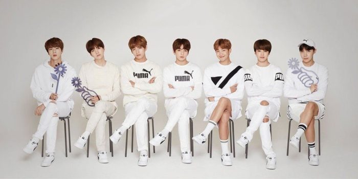 BTS были выбраны в качестве всемирных представителей спортивного бренда "PUMA"