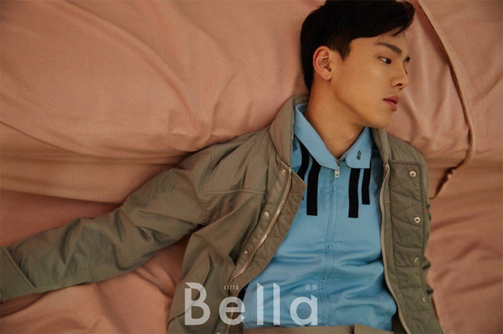 Шону из MONSTA X на страницах нового выпуска журнала Bella