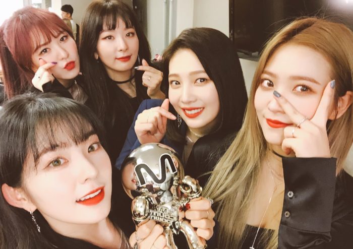 Победа Red Velvet + выступления других артистов на M!Countdown от 8 февраля