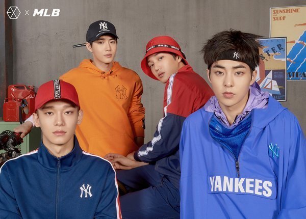 Еще больше фотографий EXO для «MLB Korea»