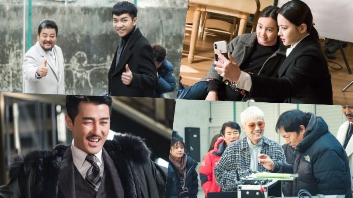 Канал tvN делится закадровыми фотографиями со съемочной площадки "Хваюги"