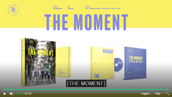 JBJ выпустили видео-тизер для своей первой фотокниги "The Moment"