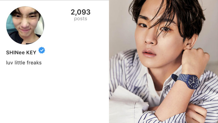 Ки из SHINee изменил имя на персональной странице в Instagram