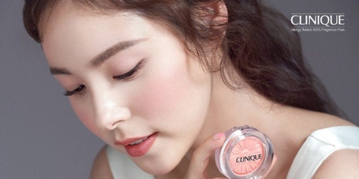 Мин Хё Рин была выбрана новым лицом марки Clinique в Корее