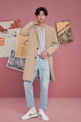 Актер Пак Бо Гом стал рекламной моделью для бренда "TNGT"