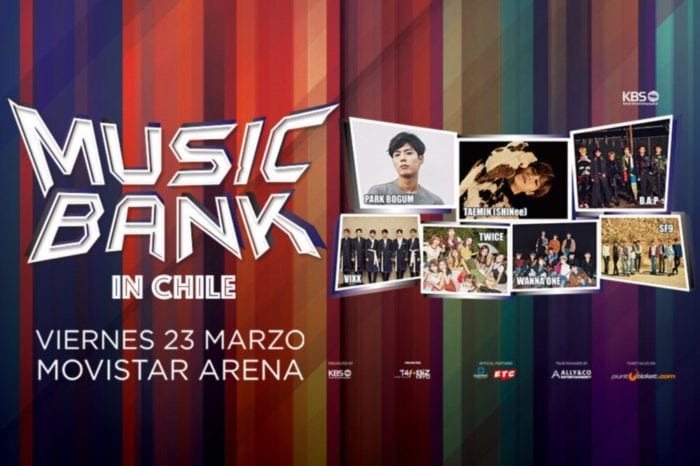 Выступления VIXX, TWICE, B.A.P и других на "Music Bank in Chile"