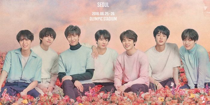 BTS опубликовали главный постер сеульского концерта «Love Yourself»
