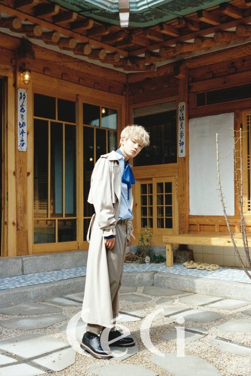 Такада Кента впервые посетил корейский традиционный дом в рамках фотосессии для журнала "CeCi"