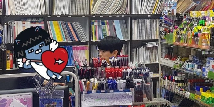 Ли Ый Ун замечен в магазине своих родителей