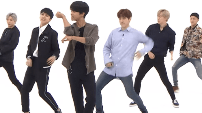 Ускоренные и замедленные танцы от VIXX на шоу Weekly Idol