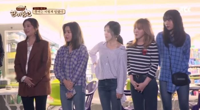 Red Velvet удивили Сон Мино на шоу "Let’s Eat Dinner Together"