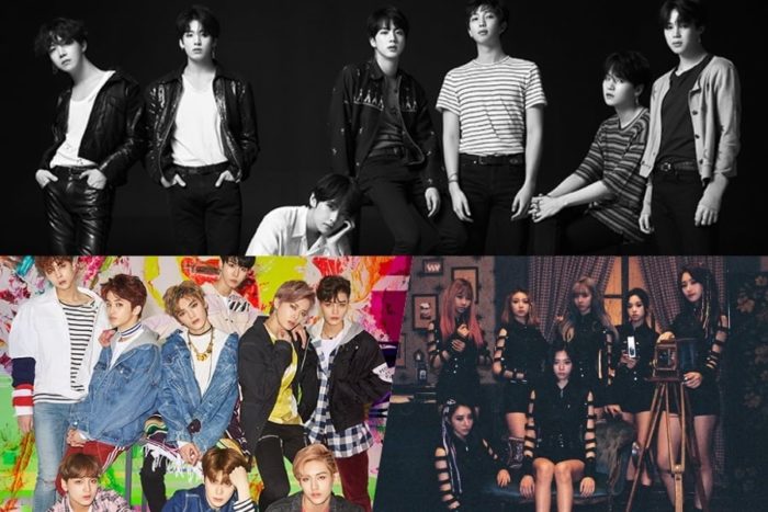 K-Pop исполнители в рейтинге альбомов чарта Billboard