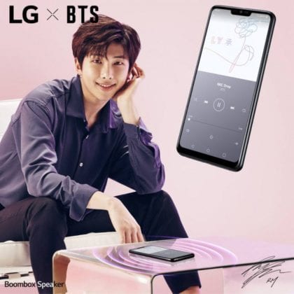 Компания LG представила рекламные постеры с BTS