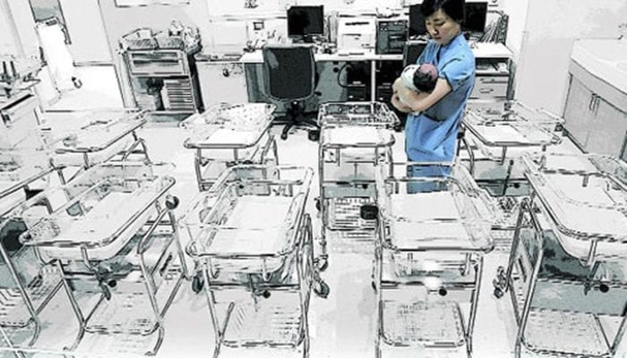 В Корее продолжает наблюдаться низкий уровень рождаемости