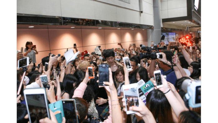Прибытие Сакагучи Кентаро создало хаос в тайваньском аэропорту