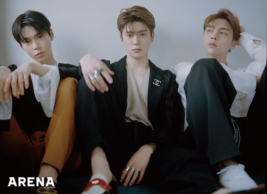 Джехён, Доён и Джонни из NCT позировали для нового"Arena Homme Plus"
