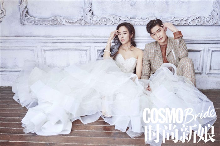 Чжан Хань и Дженни Чан для журнала COSMO Bride