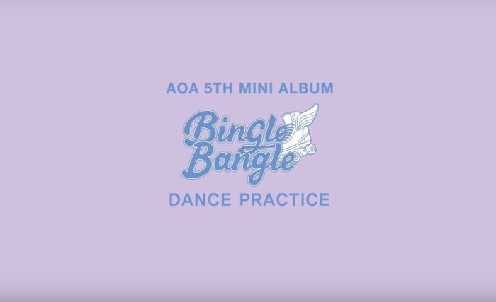 AOA выпустили танцевальную практику Bingle Bangle