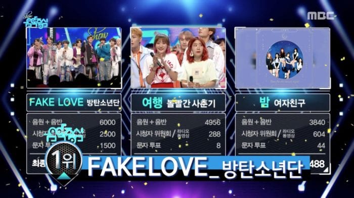 BTS получили седьмую награду за "Fake Love" на "Music Core" + выступления участников от 2 июня