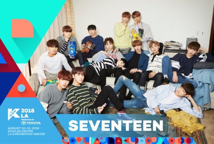 SEVENTEEN и fromis_9 подтвердили свое участие на "KCON 2018 LA"