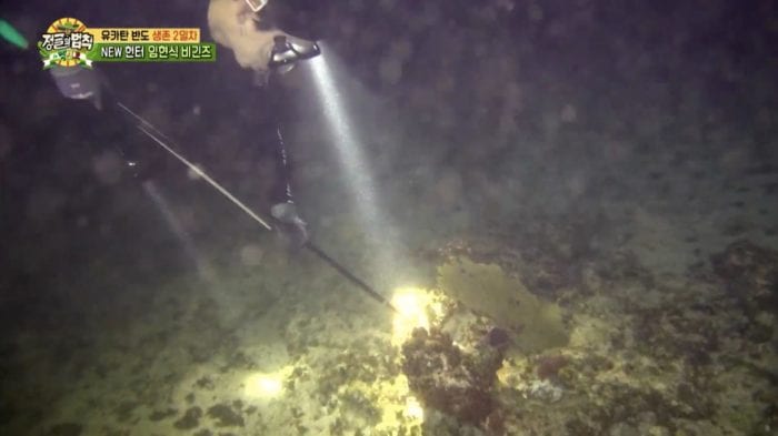 Навыки подводной охоты Хёншика из BTOB принесли популярность шоу Law of the Jungle