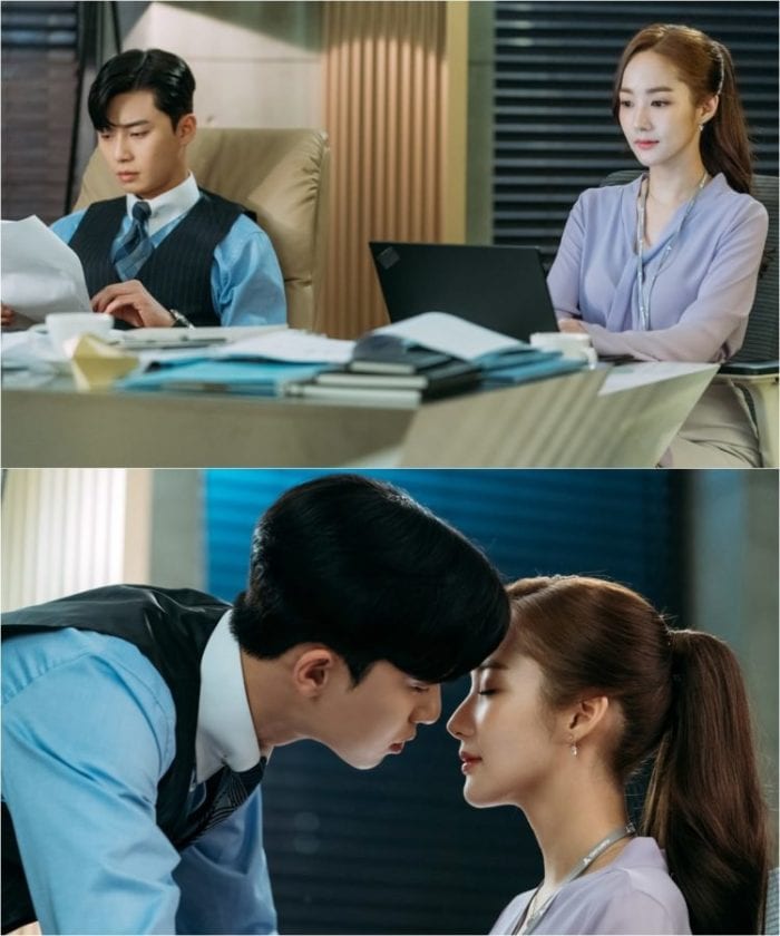 Нарастание романтических чувств и драмы между героями сериала "Что случилось с секретарём Ким?"