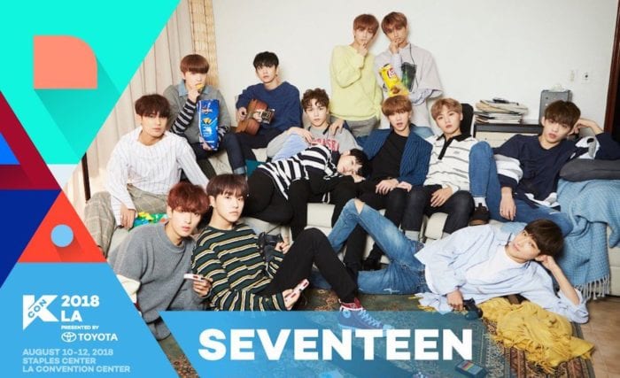 SEVENTEEN и fromis_9 подтвердили свое участие на "KCON 2018 LA"