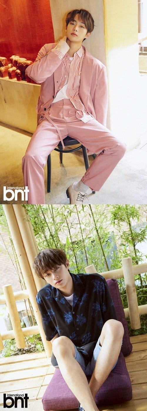 Ким Ён Гук рассказал о JBJ, его сольном дебюте, целях и о многом другом в новом выпуске "International bnt"