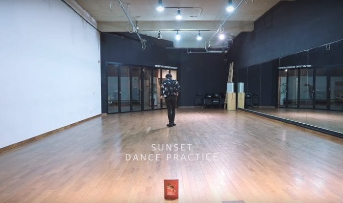 Ким Дон Хан представил танцевальную практику для Sunset
