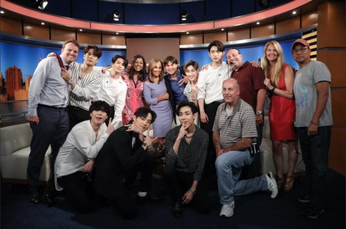 GOT7 раскрывают свои секреты в эфире американского шоу "Good Day New York"