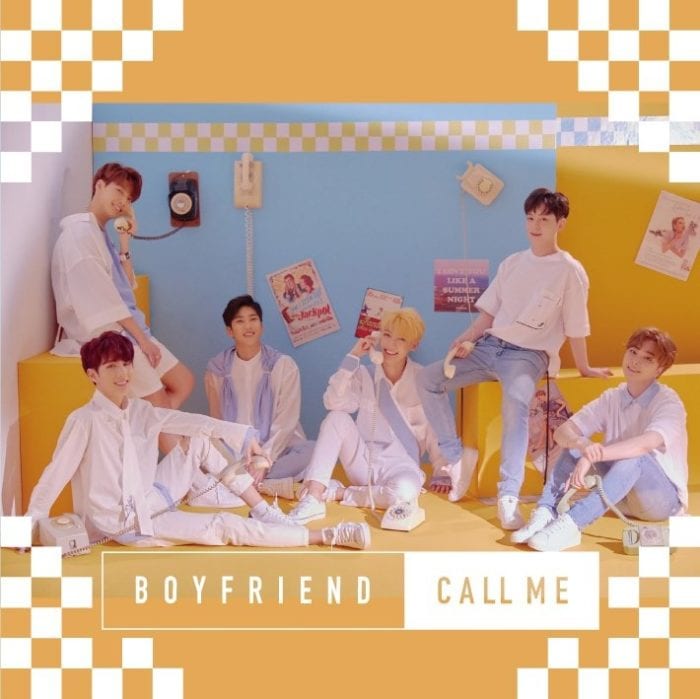 [РЕЛИЗ] Boyfriend анонсировали обложки для нового японского сингла "CALL ME"