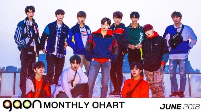 Рейтинг Gaon Chart за июнь 2018 года