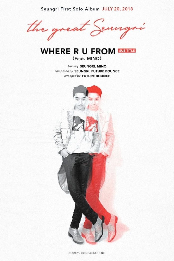 [РЕЛИЗ] Сынри выпустил клип на песню "WHERE R U FROM" при участии Сон Мино из WINNER