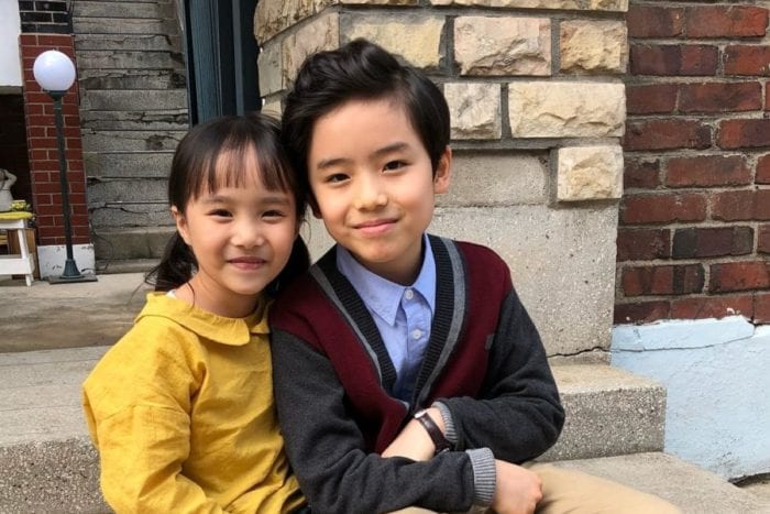 Фото детей-актёров, снявшихся в сериале "Что случилось с секретарём Ким?"
