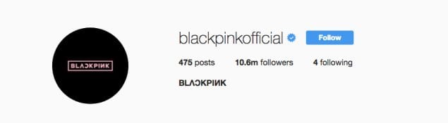 BLACKPINK установили рекорд в Instagram