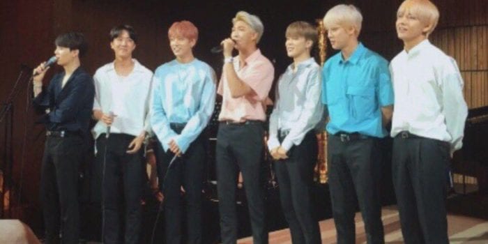 BTS исполнили поздравительную песню на свадьбе их менеджера
