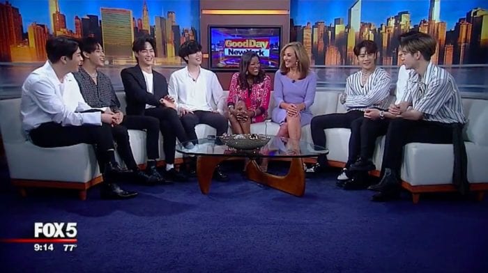 GOT7 раскрывают свои секреты в эфире американского шоу "Good Day New York"