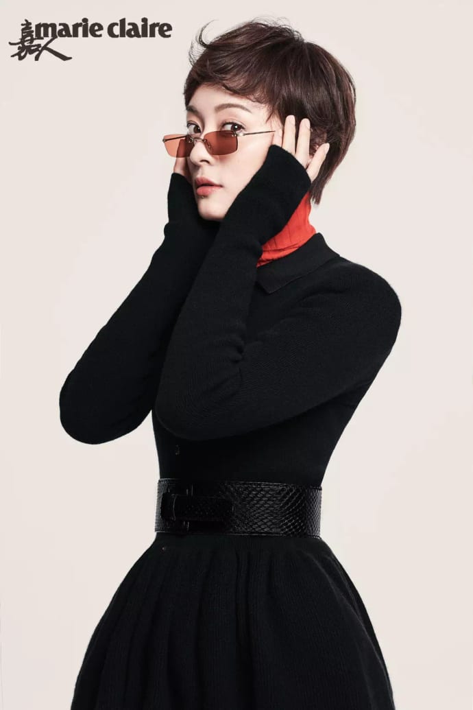 Актриса Сунь Ли приняла участие в фотосессии журнала "Marie Claire"