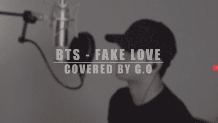 G.O из MBLAQ исполнил песню BTS "Fake Love"