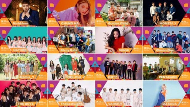 "KCON 2018 THAILAND" анонсировал полный список артистов